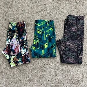 Set of THREE Workout Pants (L)